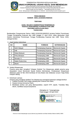 Pratinjau PENGUMUMAN_SELEKSI_ADMINISTRASI_PENDAMPING_2023_22.pdf