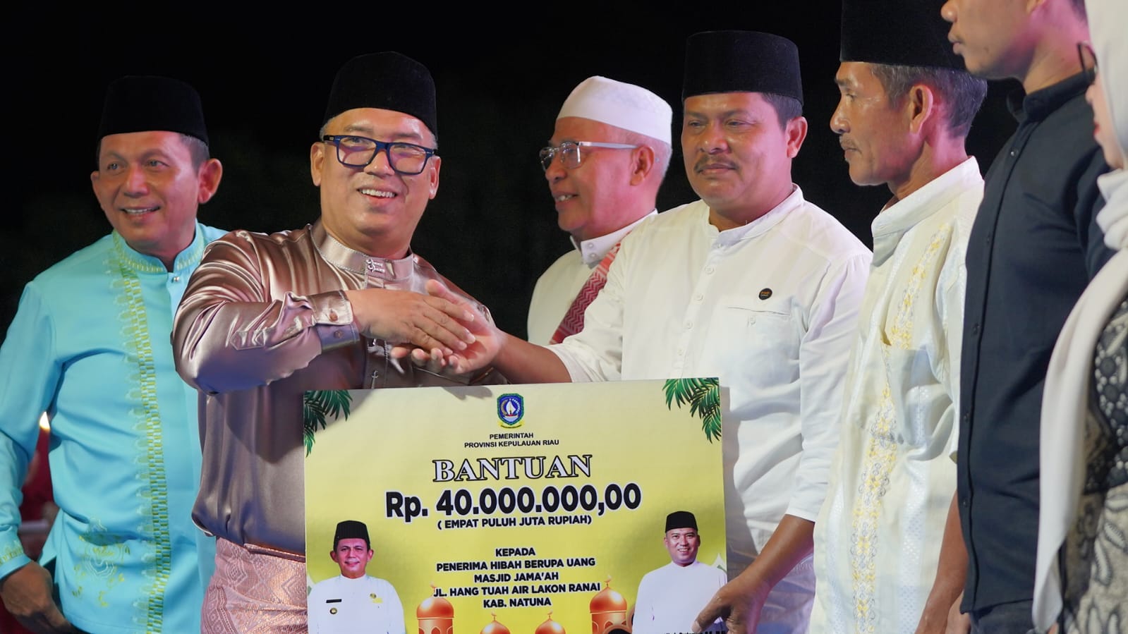 Gubernur Ansar Hadiri Halal Bihalal di Natuna, Perkuat Silaturahmi dan Sampaikan Program Prioritas