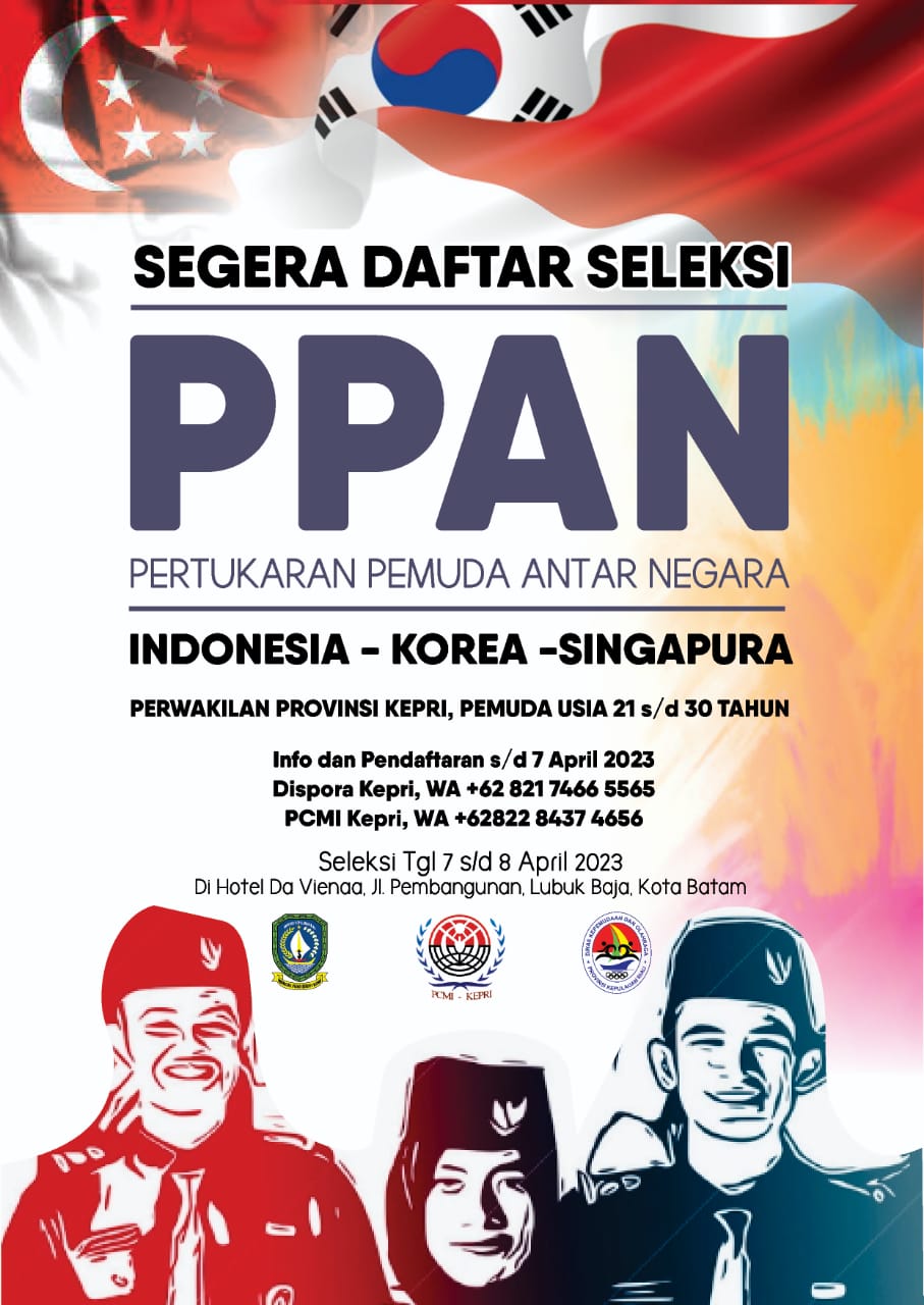 Gubernur Ansar Ajak Pemuda-Pemudi Kepri Ikuti Seleksi PPAN