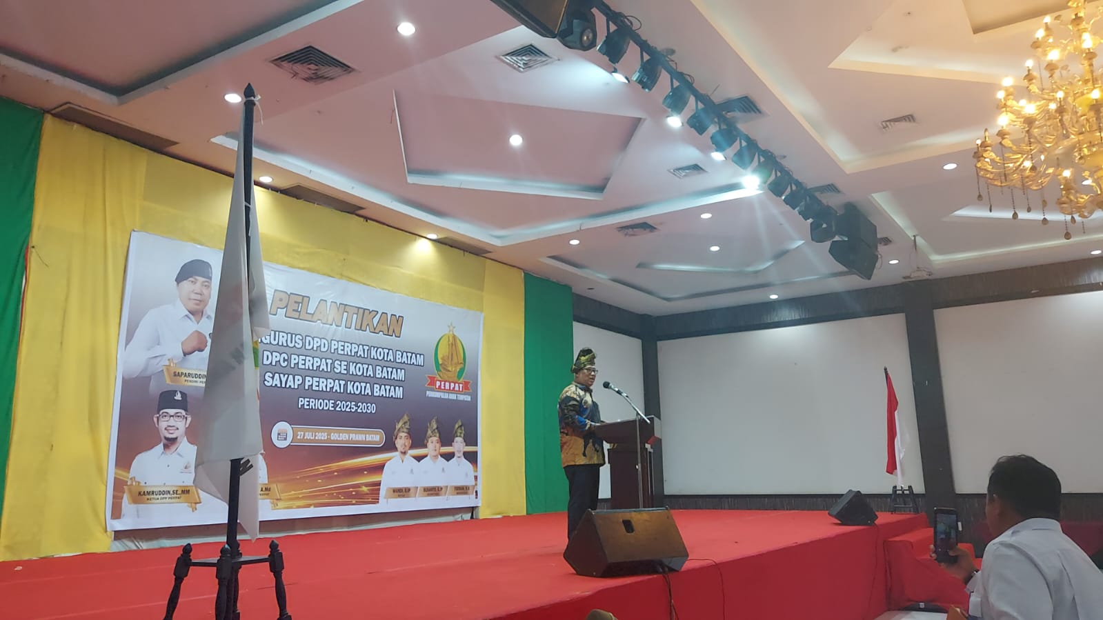 Perpat Batam Resmi Dilantik, Wagub Nyanyang Dorong Peran Aktif di Pembangunan Daerah