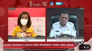 Tampil Live di TV Nasional, Gubernur Paparkan Strategi Menggesa Vaksinasi Bagi Lansia di Kepri