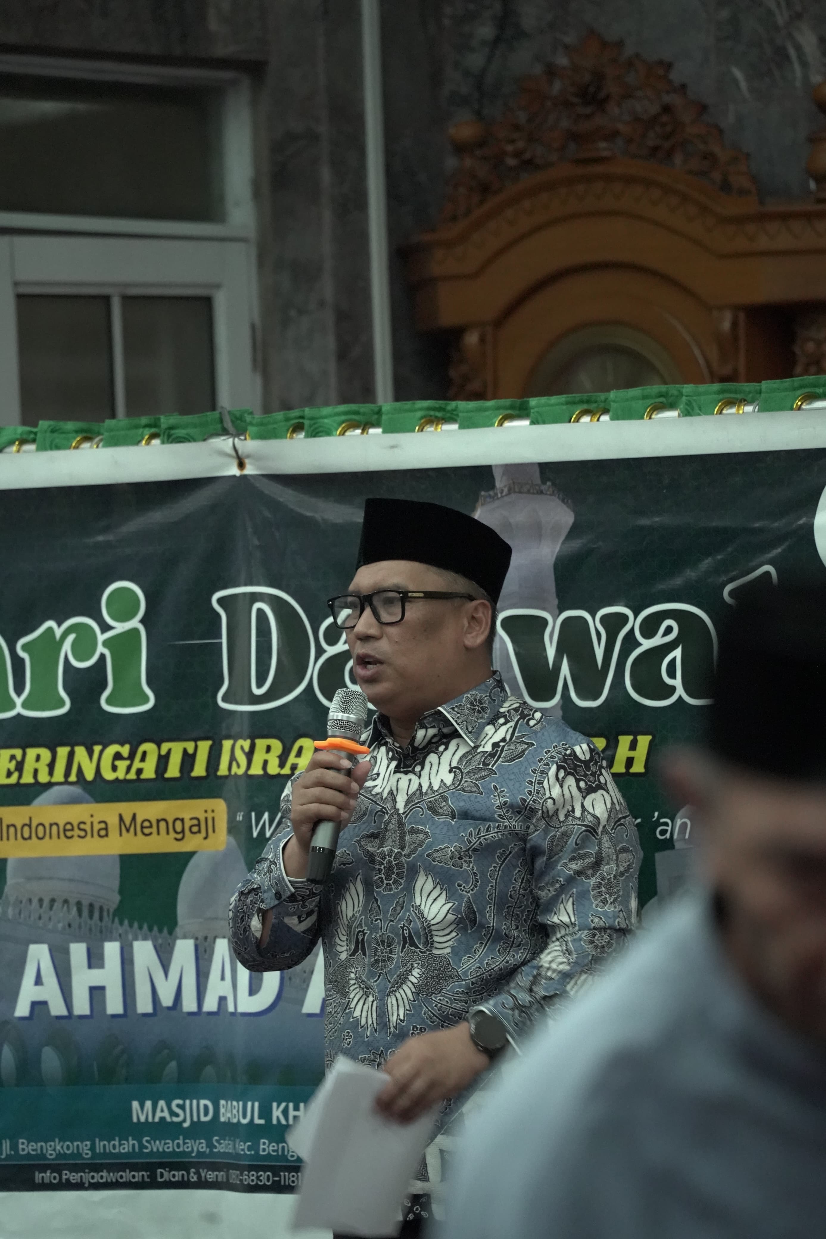 Wagub Nyanyang Peringati Isra Mi'raj di Masjid Babul Khairat Bengkong Indah Batam