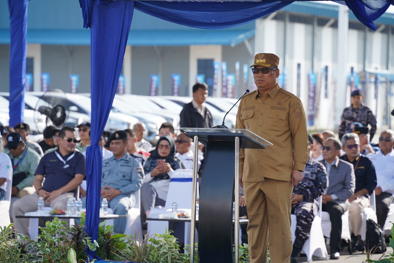 Wagub Nyanyang Pimpin Apel Gelar Pasukan National Marpolex 2025