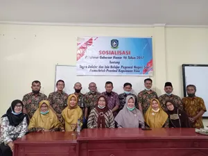 SOSIALISASI PERGUB 96 TAHUN 2017 DENGAN KEPALA SEKOLAH