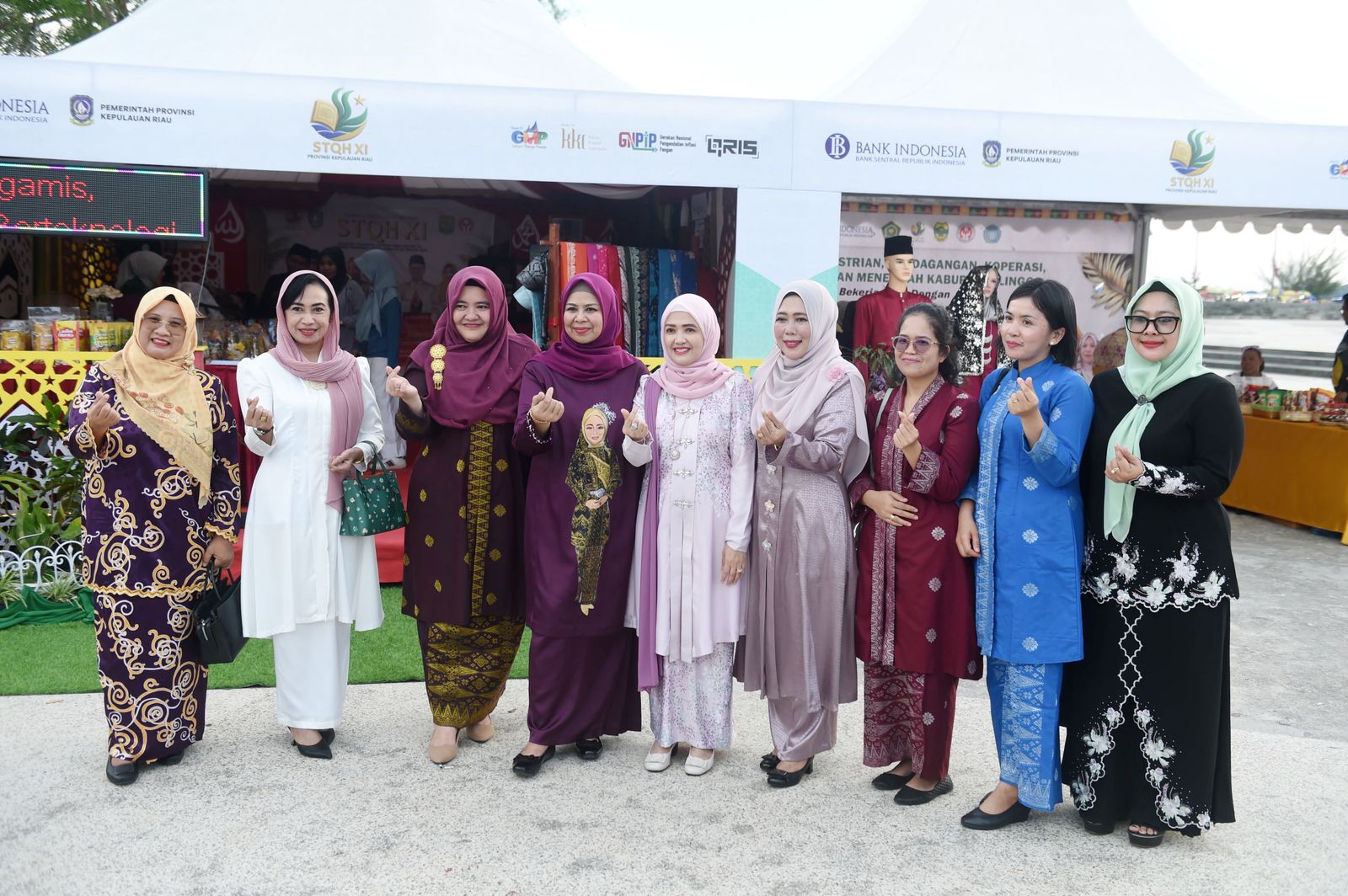 Dewi Ansar Resmi Buka Pameran dan Bazar UMKM Kepri Sempena STQ XI