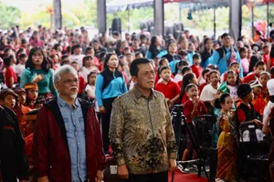 Gubernur Ansar Hadiri Pentas Seni Yayasan Clarissa Batam