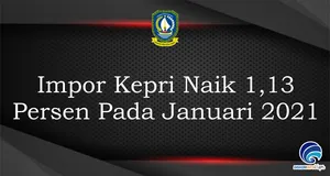 Impor Kepri Naik 1,13 Persen Pada Januari 2021