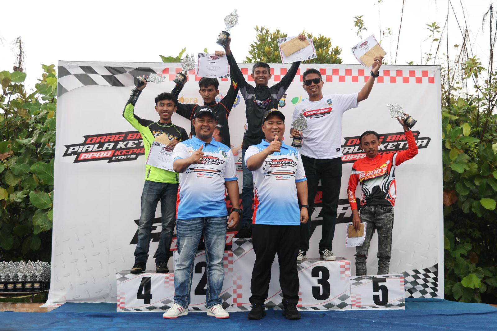 Wagub Nyanyang Hadiri Ajang Drag Bike Piala Ketua DPRD Kepri 2025