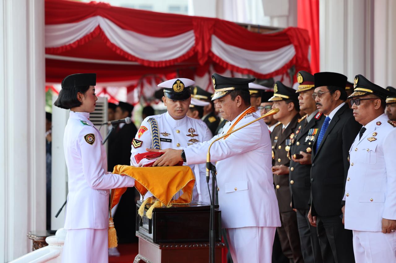 Gubernur Ansar Ahmad Pimpin Upacara Peringatan 80 Tahun Kemerdekaan RI, Jadi Energi Membangun Kepri