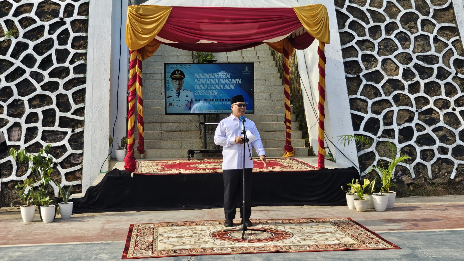 Wagub Kepri Tinjau Tahun Ajaran Baru di SMAN 21 Batam