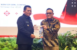 Alokasi DIPA dan TKD Kepri Sebesar Rp17,14 Triliun Diserahkan Gubernur Ansar Secara Digital