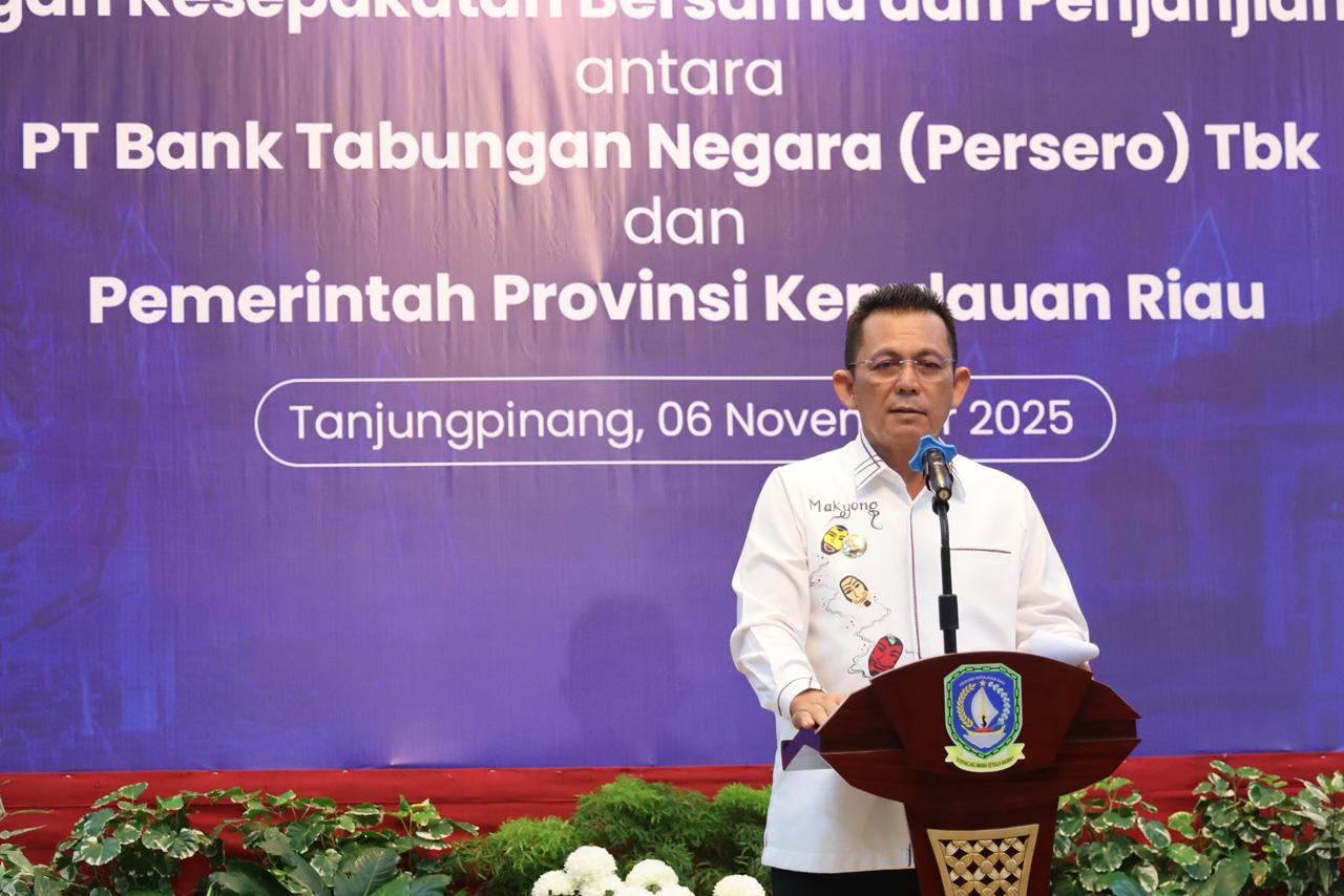 Pemprov Kepri dan Bank BTN Teken MoU, Bangun Ekosistem Keuangan Daerah yang Inklusif dan Berkelanjutan