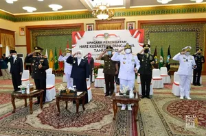 Wagub Marlin Hadiri Apel Hari Kesaktian Pancasila