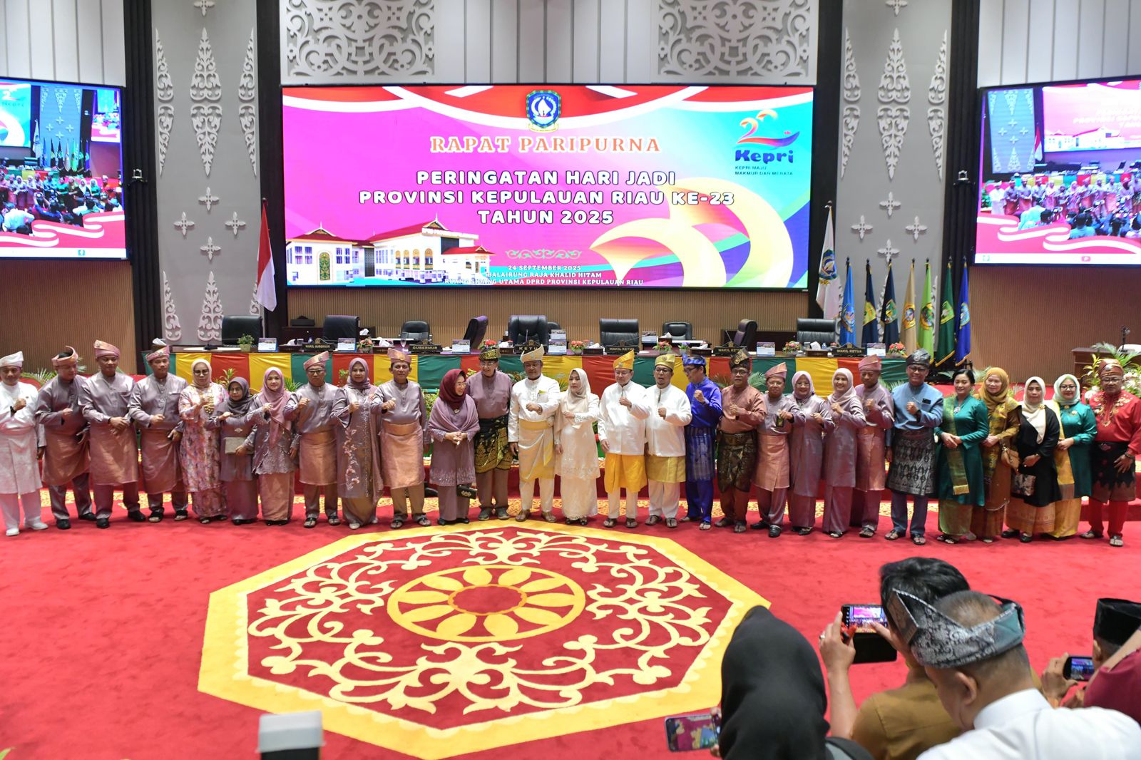 DPRD Kepri Gelar Paripurna Peringati Hari Jadi Ke-23 Provinsi Kepulauan Riau