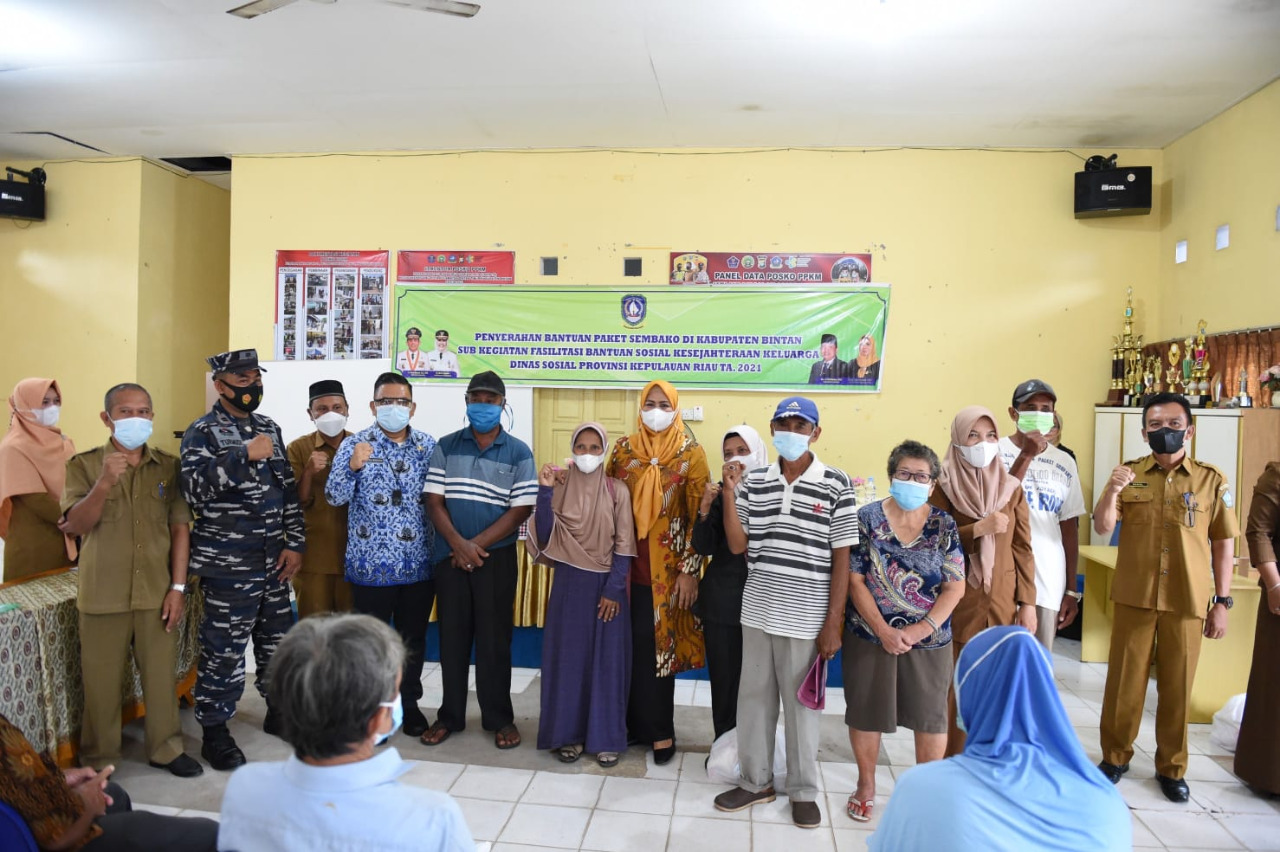 TP-PKK Kepri Bagikan 1000 Paket Sembako