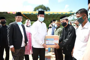 Isdianto Dukung Pengembangan Pesantren di Lingga