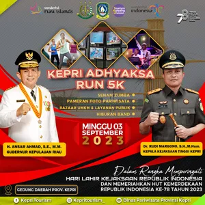Pemprov Kepri dan Kejati Kepri Akan Gelar Adhyaksa Run 5K dan Bazar Layanan Publik