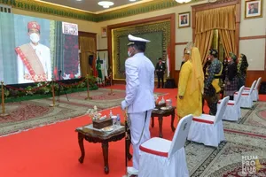 Gubernur dan Wagub Kepri Ikuti Detik-detik Proklamasi dari Istana Negara