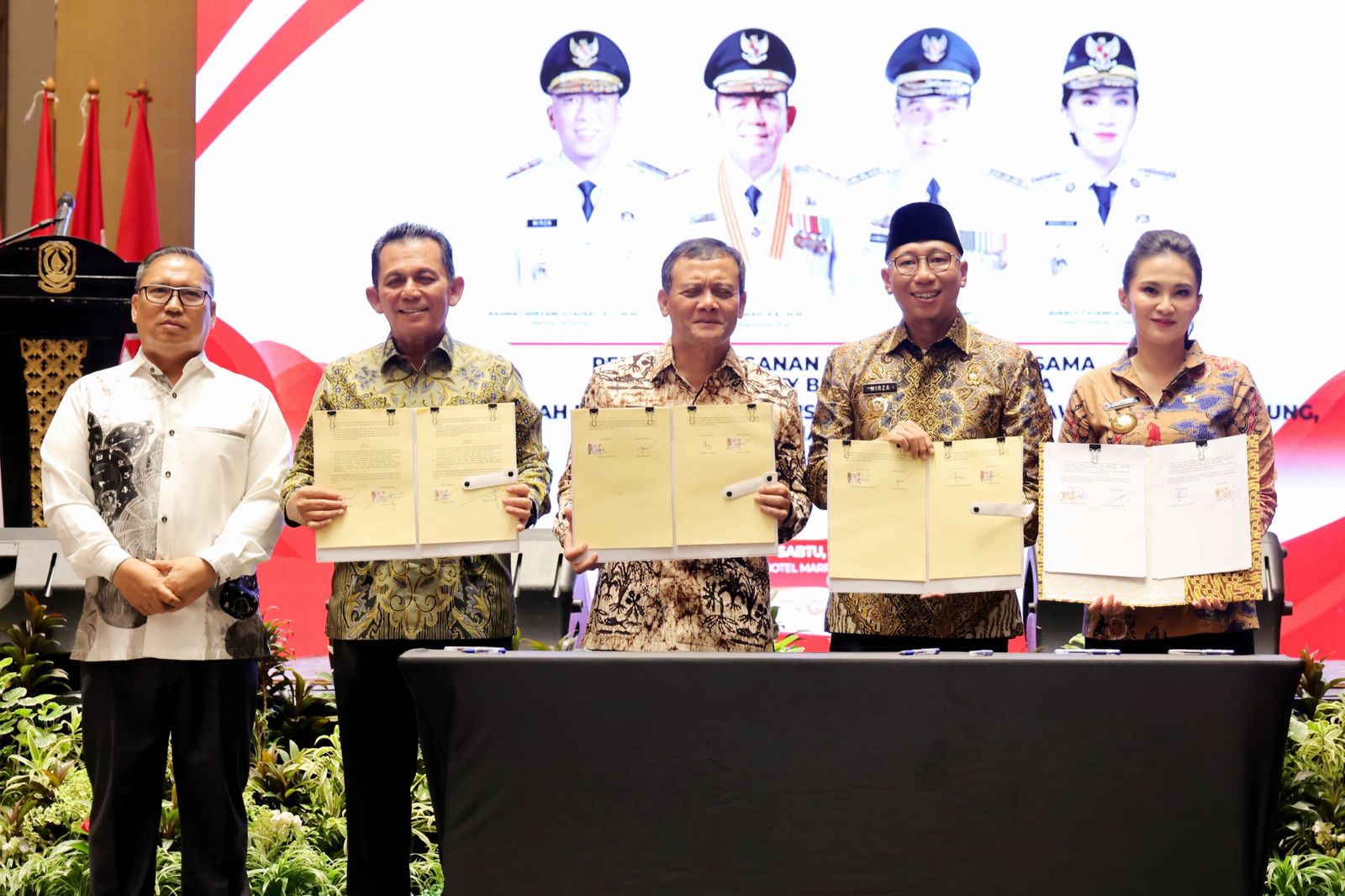 Perkuat Sinergi Daerah, Gubernur Ansar Teken MoU dengan Tiga Gubernur