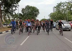Plt Gubernur Kepri Ajak Bersepeda, Disediakan Doorprice Motor