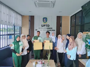 Perpisahan Penuh Apresiasi: Terima Kasih atas Dedikasi Mulyono dan Riyo di UPTD Instalasi Farmasi Dinas Kesehatan Provinsi Kepulauan Riau