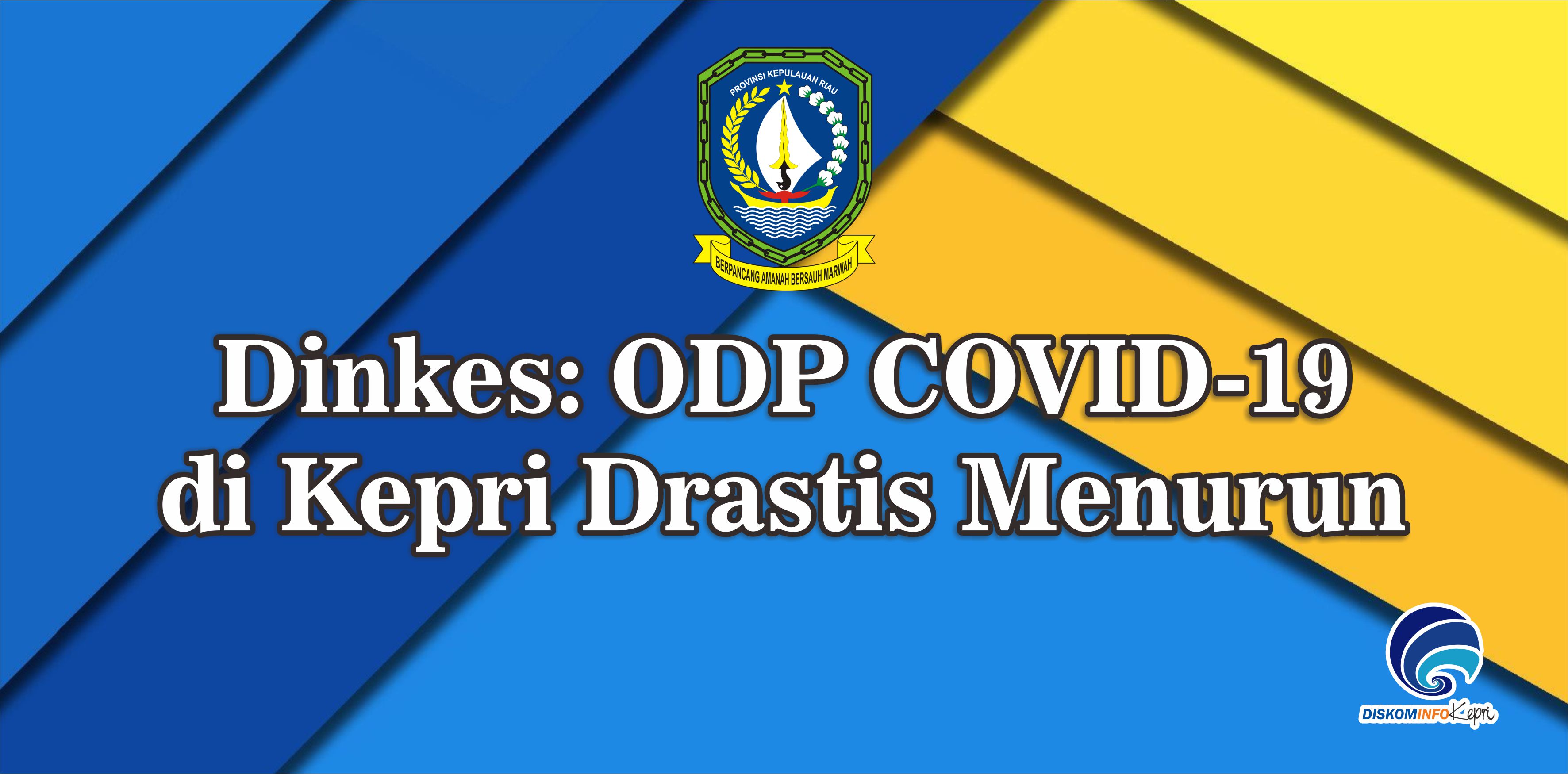 Dinkes: ODP COVID-19 di Kepri Drastis Menurun