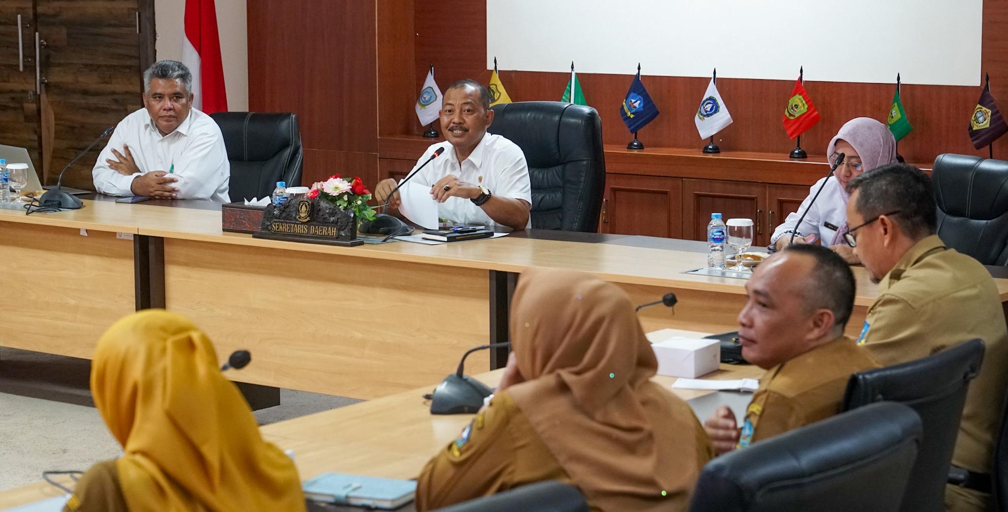 Entry Meeting Evaluasi Ketahanan Pangan Kepri 2025, Sekda Kepri Minta OPD Terkait Berikan Data Valid