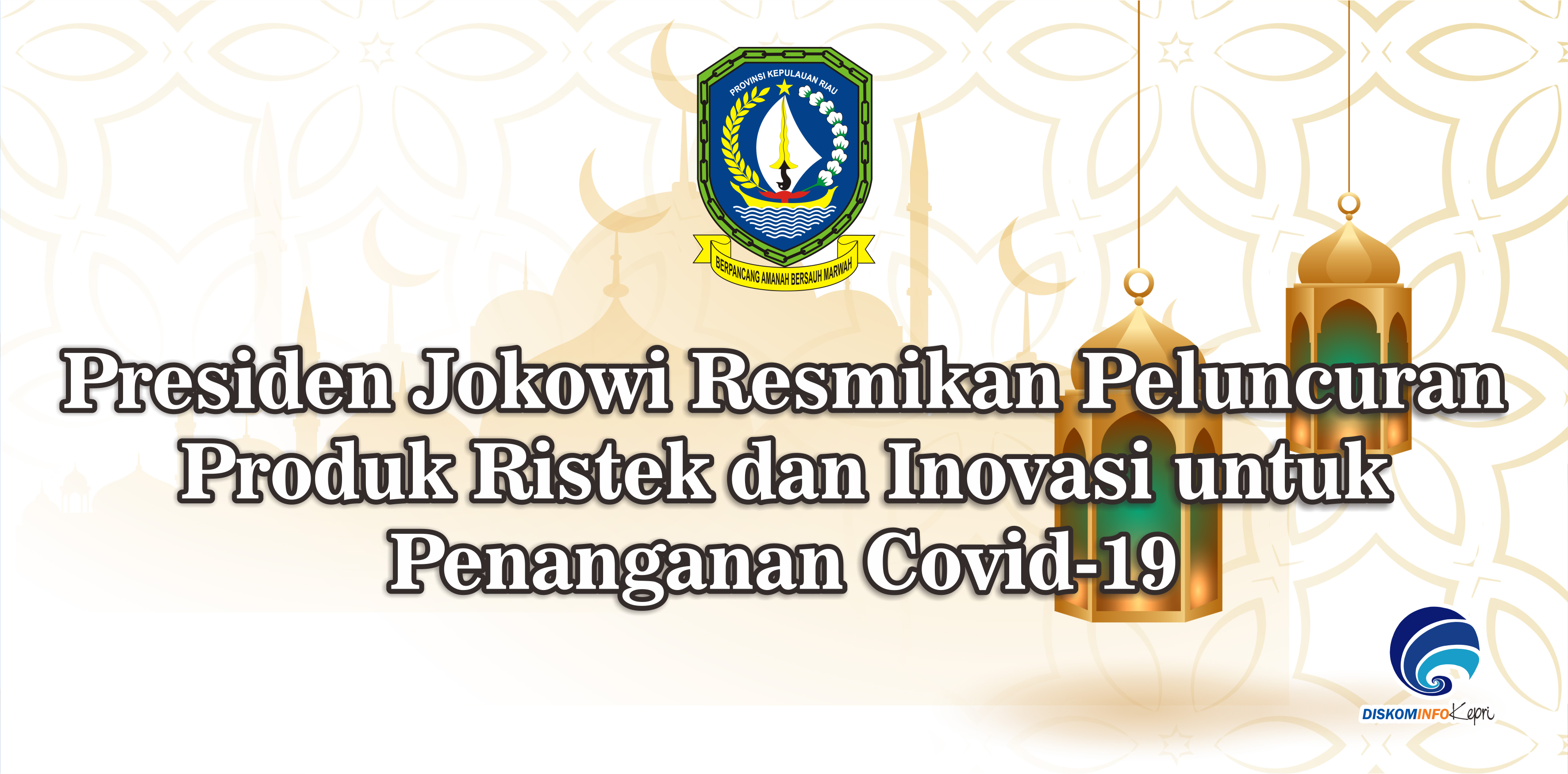Presiden Jokowi Resmikan Peluncuran Produk Ristek dan Inovasi untuk Penanganan Covid-19