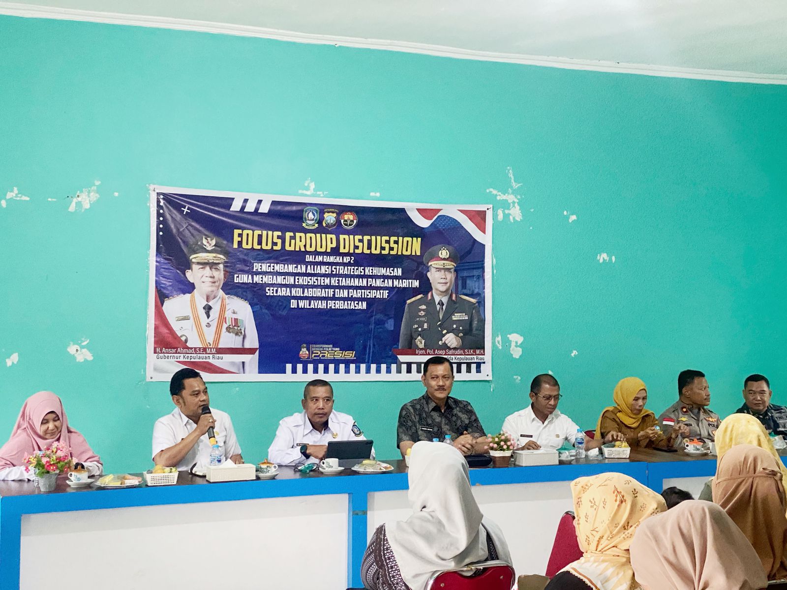 Sinergi Pentahelix, Desa Pengudang Jadi Pilot Project Ketahanan Pangan Maritim Polda Kepri
