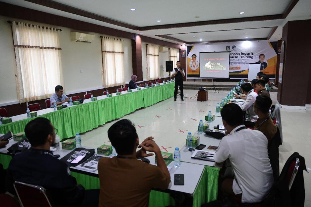 Pemprov Kepri Gelar Pelatihan Bahasa Inggris untuk Bidang Humas dan Jurnalis tahun 2022