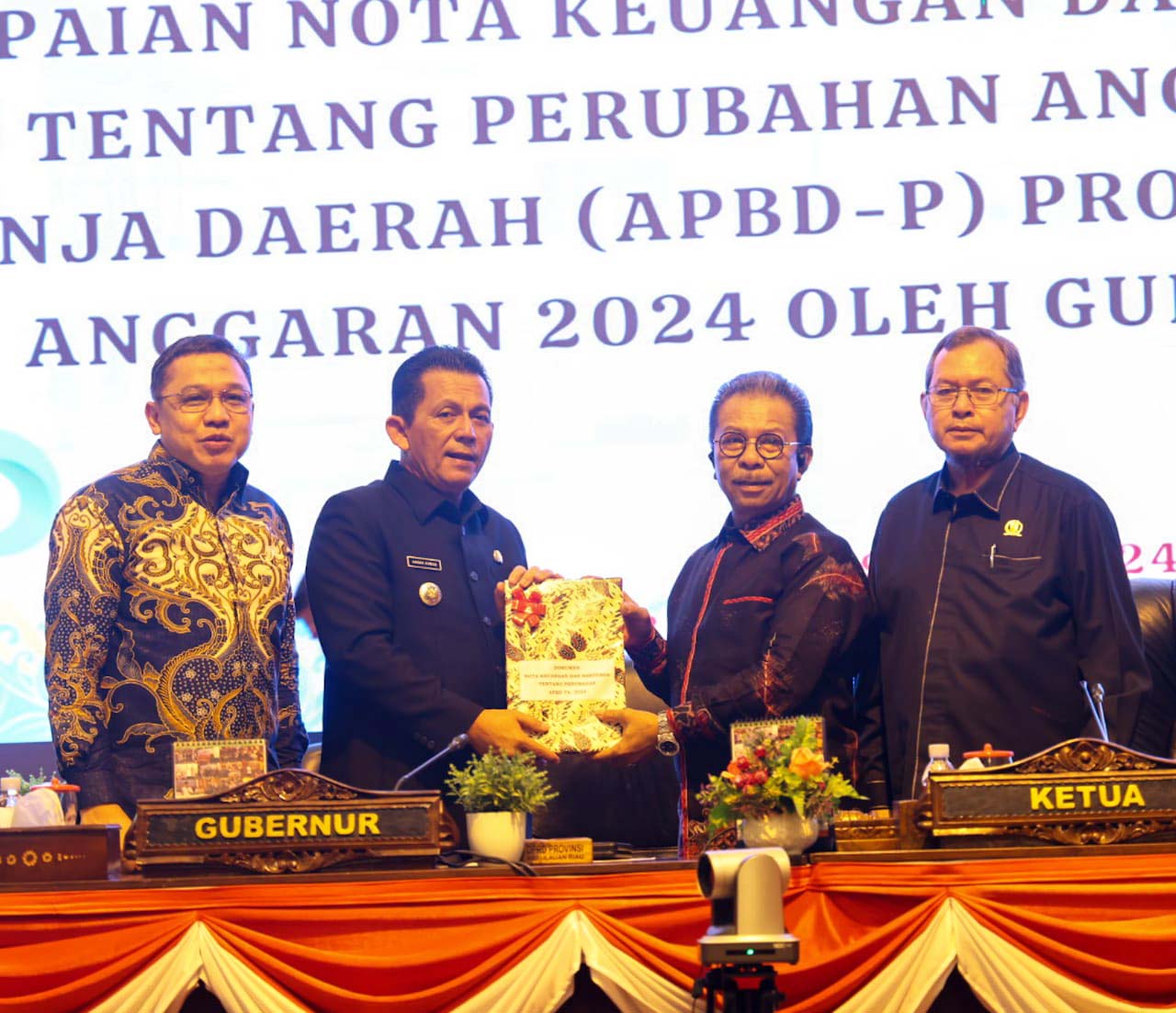 Gubernur Kepri Sampaikan Nota Keuangan dan Ranperda APBD-P 2024