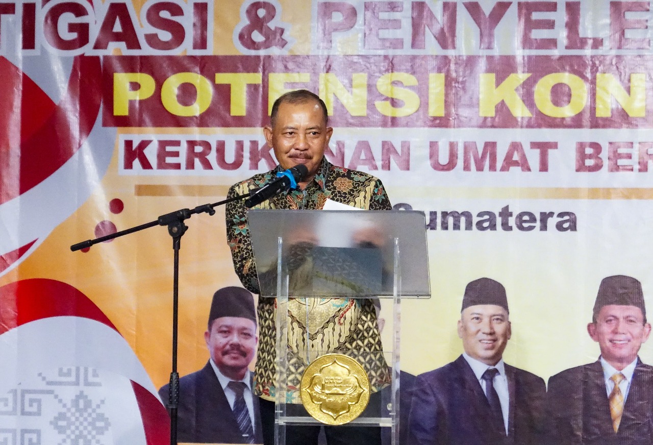 Hadiri Lokakarya FKUB, Sekdaprov Adi: Kerukunan Umat Tanggung Jawab Bersama