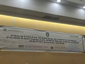 Kegiatan Pelatihan dan Uji Kompetensi Pendamping UMKM di Provinsi Kepulauan Riau