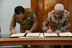 Gubernur Ansar Tandatangani Kesepakatan Bersama Dengan PT Mutu Agung Lestari