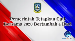 Pemerintah Tetapkan Cuti Bersama 2020 Bertambah 4 Hari