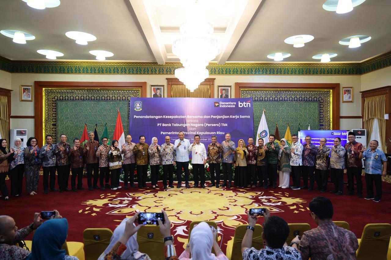Pemprov Kepri dan Bank BTN Teken MoU, Bangun Ekosistem Keuangan Daerah yang Inklusif dan Berkelanjutan