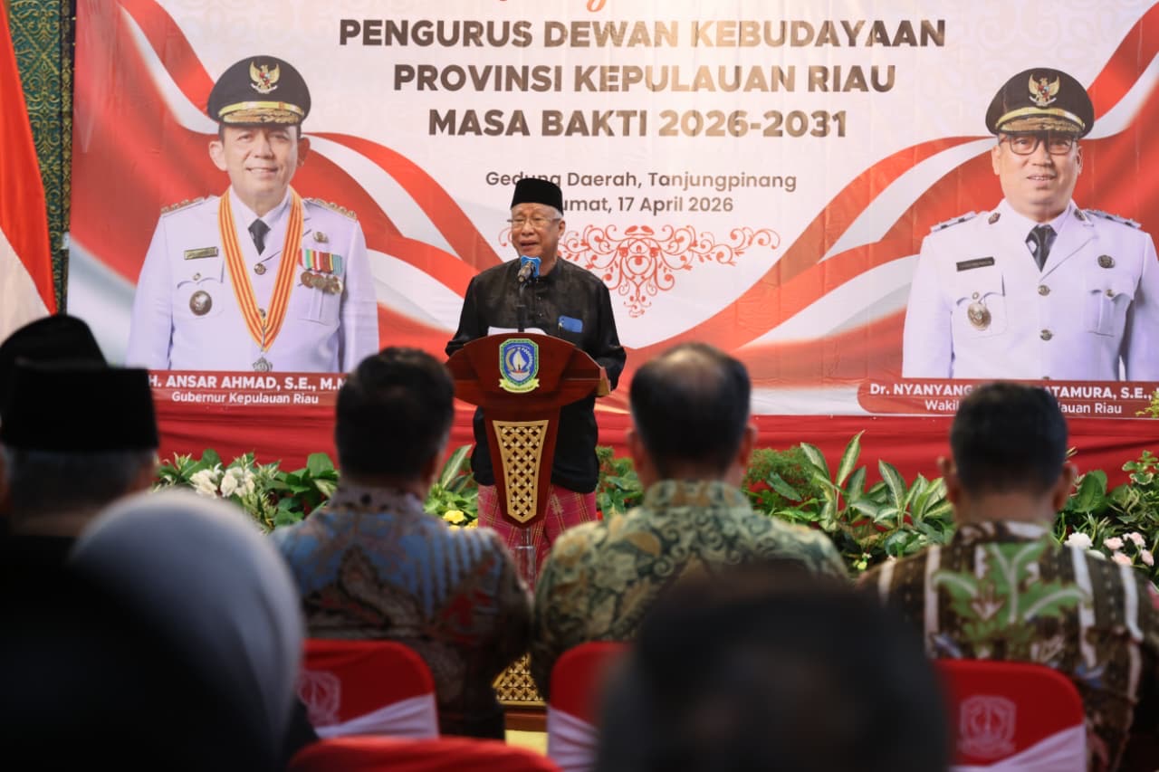 Gubernur Ansar Lantik Dewan Kebudayaan Kepri 2026–2031, Perkuat Pelestarian Budaya Melayu