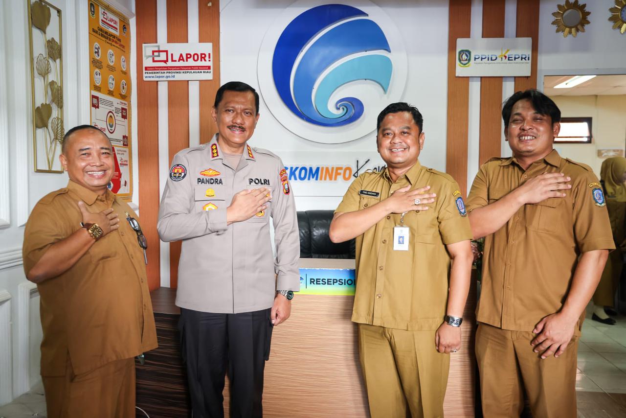 Polda Kepri dan Diskominfo Bangun Kolaborasi Digital Dukung Ketahanan Pangan Maritim