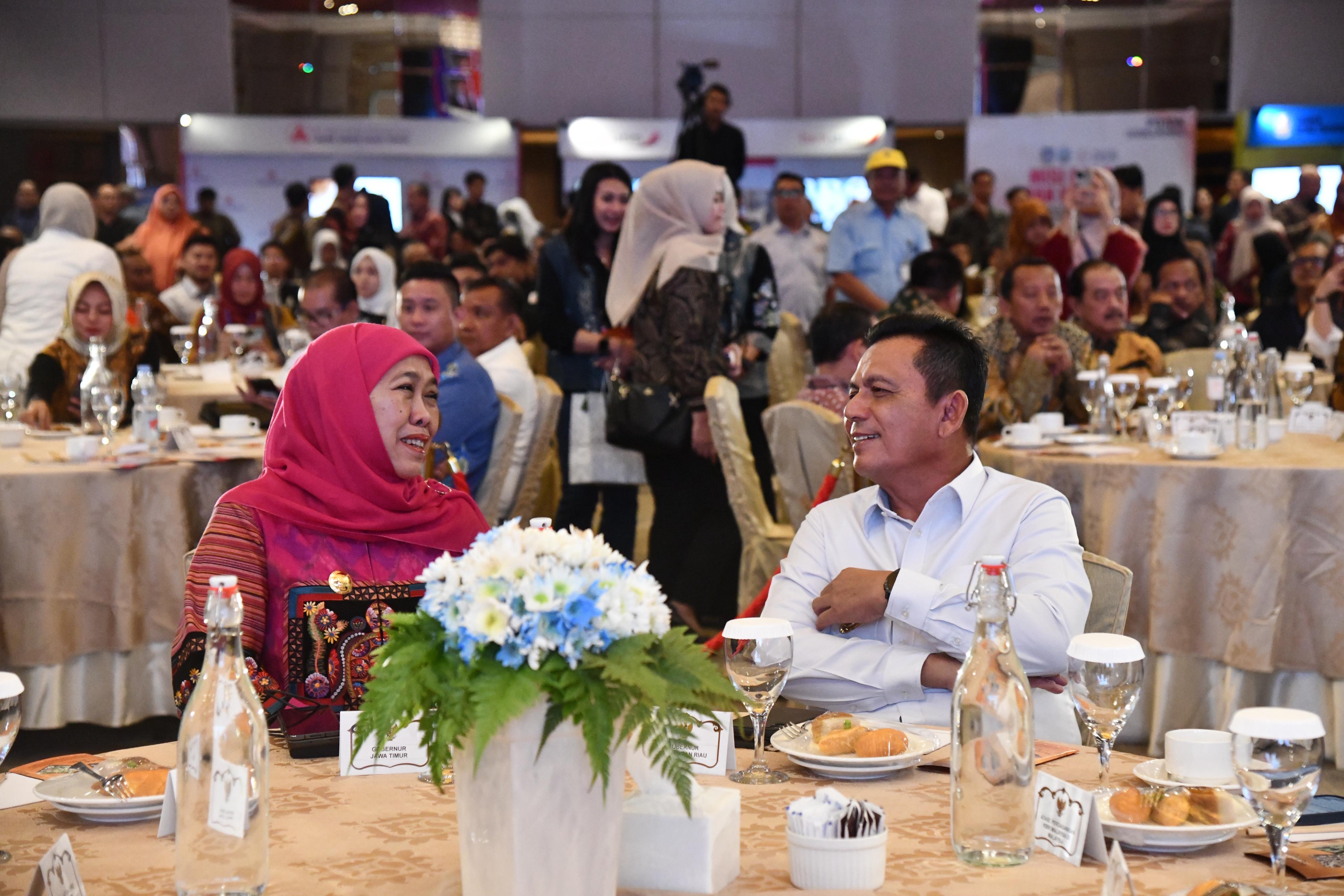 Ansar - Khofifah Perkuat Hubungan Antar Daerah Melalui Misi Dagang & Investasi