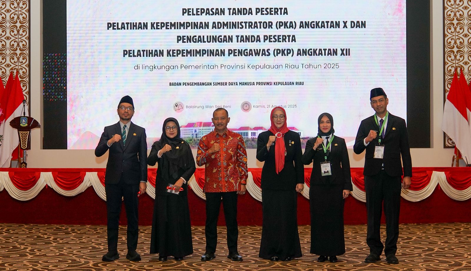 PKA Angkatan X Pemprov Kepri Resmi Ditutup, Deputi LAN RI Buka PKP Angkatan XII