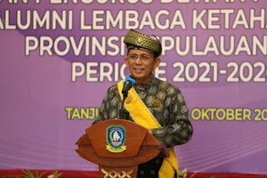 Gubernur Lantik DPD IKAL LEMHANNAS Kepri