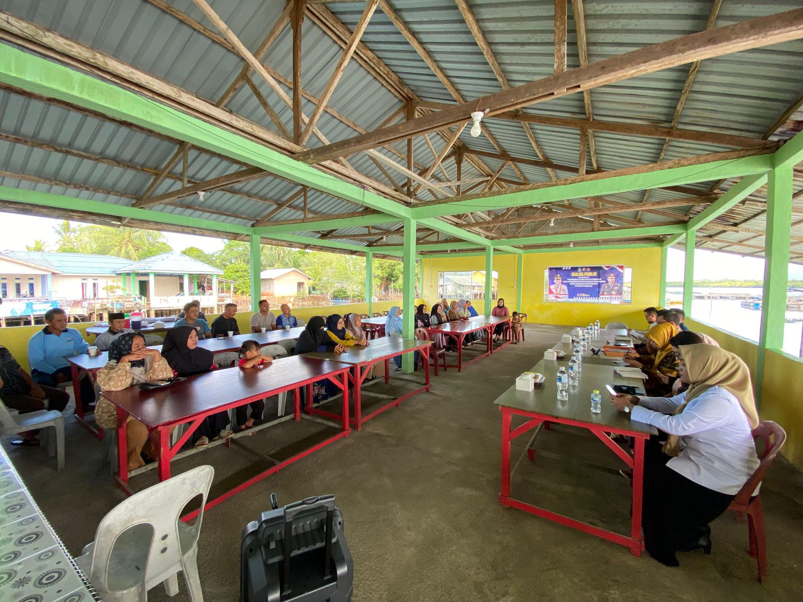 Proyek Ketahanan Pangan Maritim Polda Kepri Berlanjut di Madong, Tanjungpinang