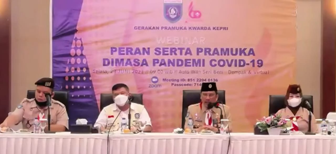 Pramuka Kepri Ikut Berperan Serta Di Masa Pandemi Covid-19