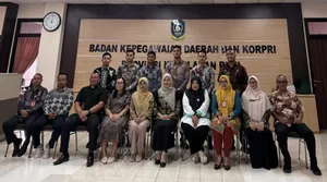 Penandatanganan Ikatan Perjanjian Dinas CPNS Lulusan IPDN Angkatan XXXII di BKD dan KORPRI Provinsi Kepulauan Riau