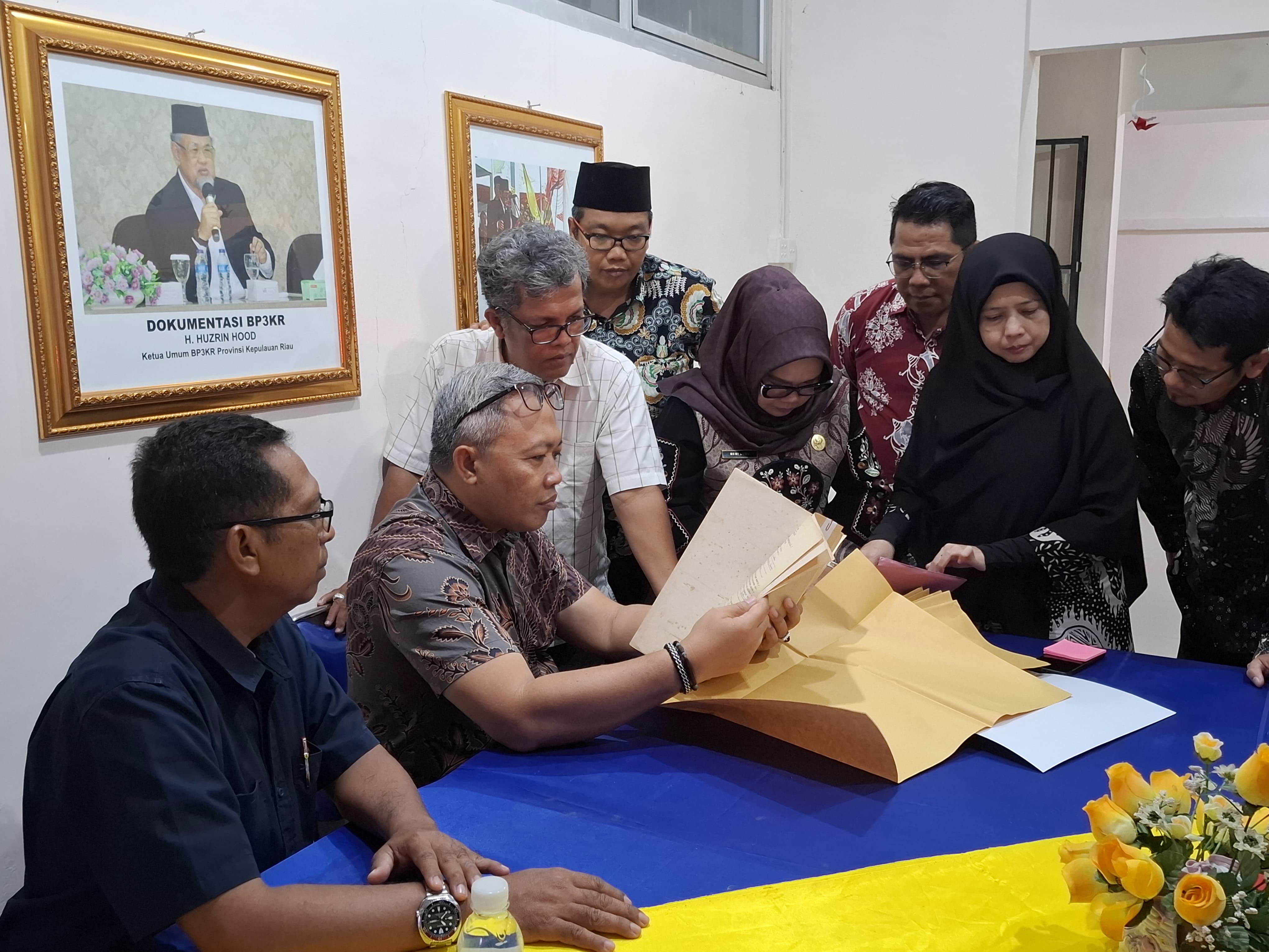 Dinas Perpustakaan dan Kearsipan Kepri Terima Kunjungan Tim Mabes Polri