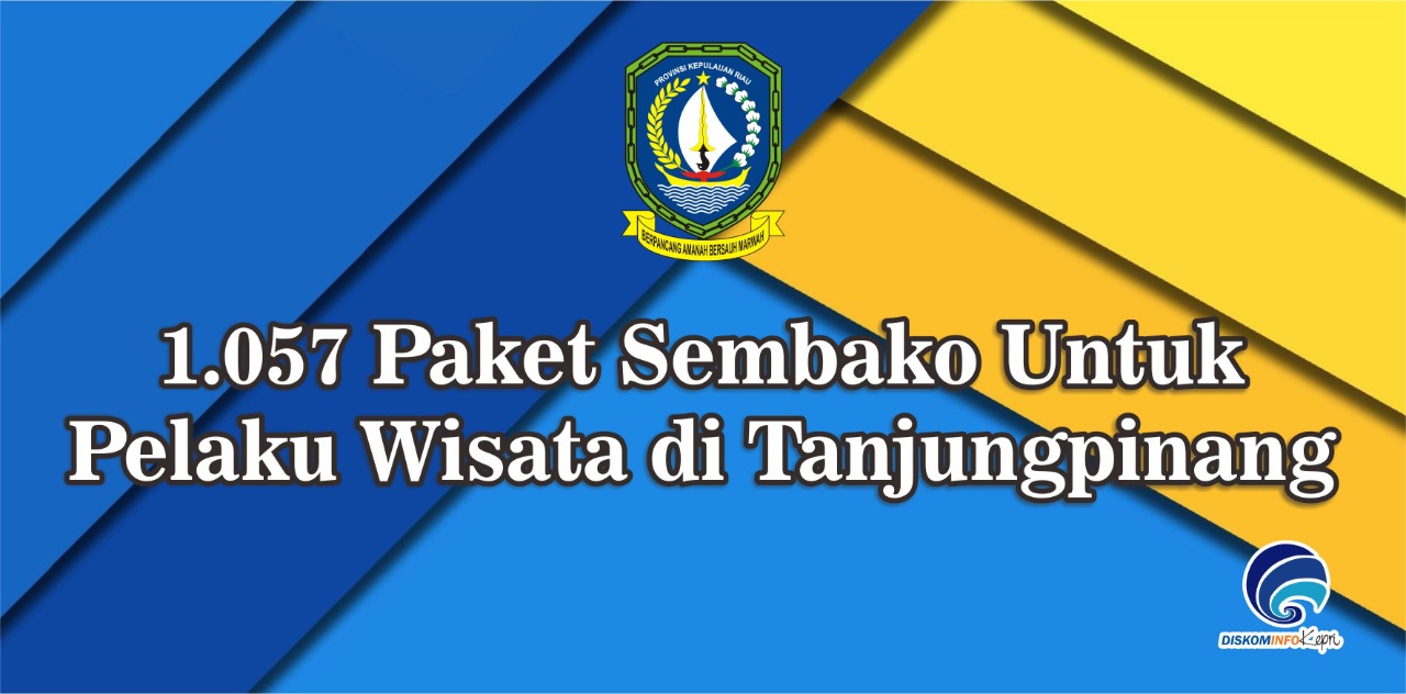 1.057 Paket Sembako untuk Pelaku Wisata di Tanjungpinang