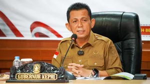 Ansar Ajak Pelaku UMKM Ramaikan Bazar Kemilau Kampoeng Ramadhan yang Dilaksanakn BAZNAS Kepri