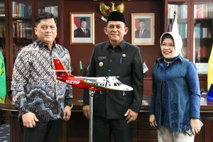 Kolaborasi Spektakuler : Kepri Jadi Tulang Punggung Transportasi Udara melalui Komersialisasi Karya Anak Bangsa Pesawat N219