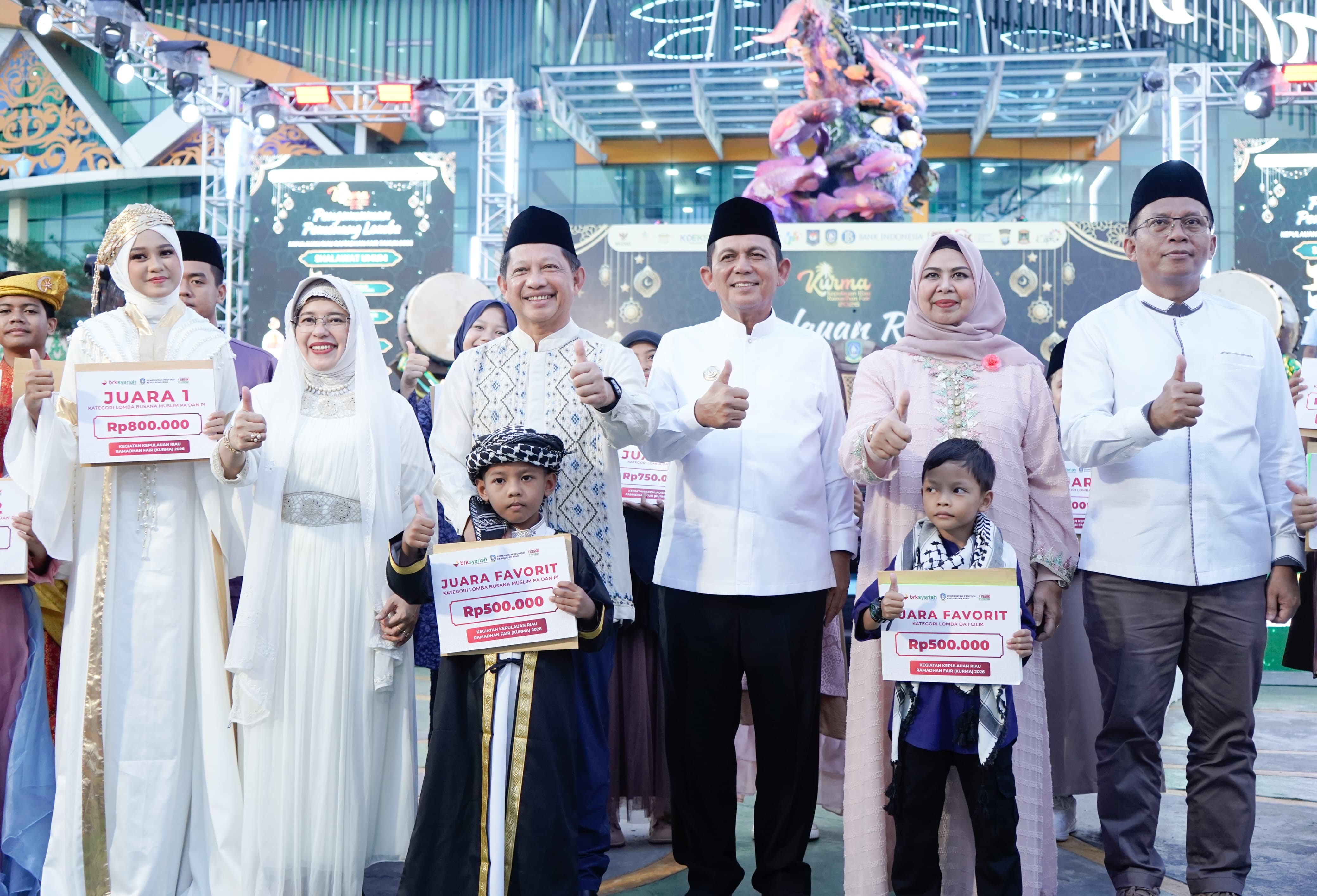 Mendagri Tito Karnavian Tutup KURMA Kepri Ramadhan Fair 2026