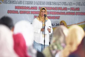 Dewi Ansar Ajak Pilar-pilar Sosial Atasi Permasalahan Sosial Masyarakat